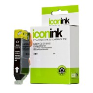 Compatible Icon Canon CLi-521 Black Ink Cartridge