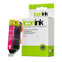 Compatible Icon Canon CLi-521 Magenta Ink Cartridge