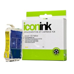 Compatible Icon Epson 133 Yellow Ink Cartridge (T1334)