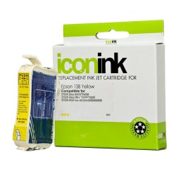 Compatible Icon Epson 138 Yellow Ink Cartridge (T1384)
