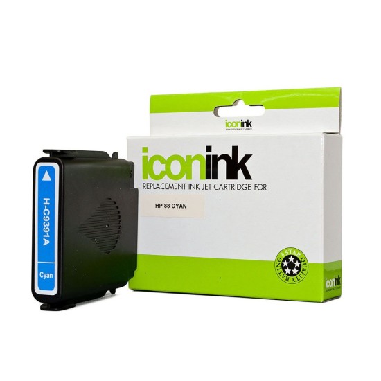 Compatible Icon HP 88XL Cyan High Capacity Ink Cartridge (C9391A)