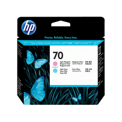 HP 70 Light Cyan/Light Magenta Printhead