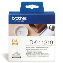 Brother P-Touch Round Labels 12mm Roll 1200