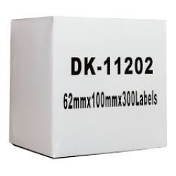 Compatible Brother DK Label Standard Address 62 x 101mm 300 Labels