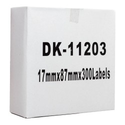 Compatible Brother DK Label Standard Address 17 x 87mm 300 Labels