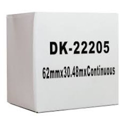 Compatible Brother DK Paper Tape 62mmX30M