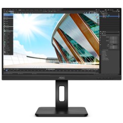 AOC 24P2Q 24" 1920x1080 VGA DVI HDMI DP Ergo Frameless Monitor 4yr wty