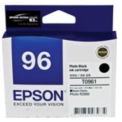 Epson 96 Photo Black UltraChrome Ink Cartridge (T0961)