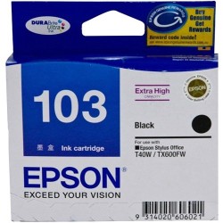 Epson 103 Black Extra High Capacity Ink Cartridge (T1031)