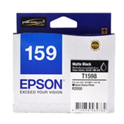Epson 159 Matte Black UltraChrome Ink Cartridge (T1598)