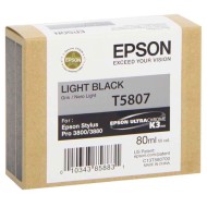 Epson T5807 Light Black UltraChrome Ink Cartridge