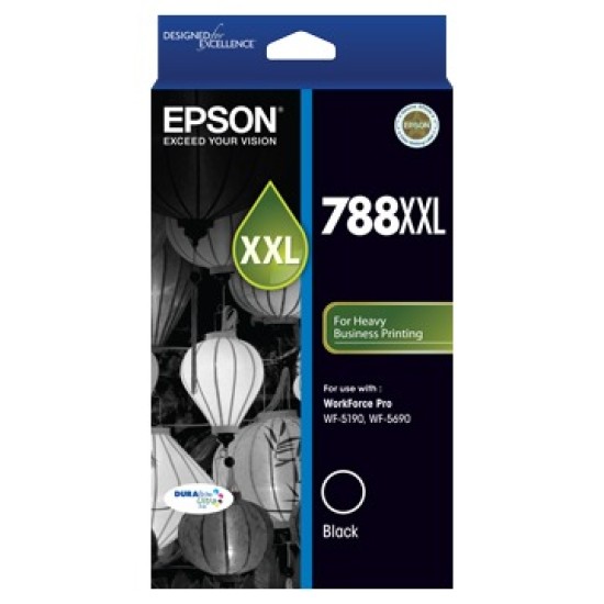 Epson 788XXL Black DURABrite Ink Cartridge