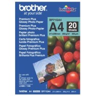 Brother BP71GA4 A4 Premium Glossy Photo Paper 260GSM 20 Sheets