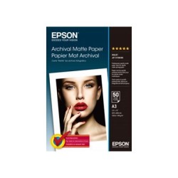 Epson A3 189gsm Archival Matte Paper Pkt 50