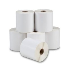 Thermal Direct Label 40mm X 28mm Permanent 2000 Per Roll (1 Roll)