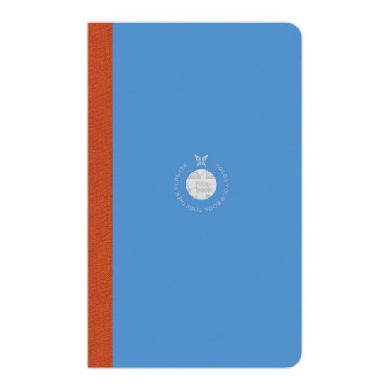 Flexbook Smartbook Notebook Medium Ruled Blue/Orange