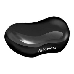 Fellowes Gel Crystals Flex Wrist Rest Black