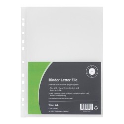 OSC Binder Letter File A4 Clear