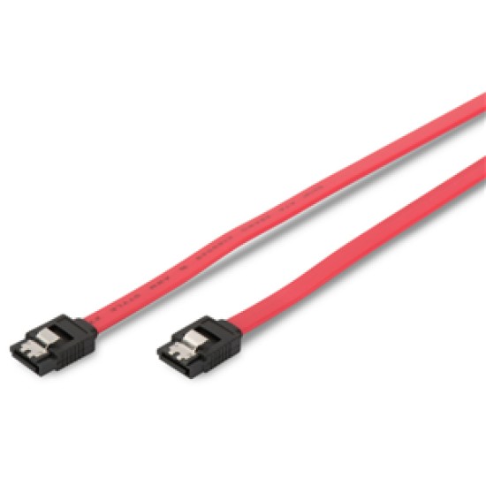 Digitus SATA II/III 0.50m Data Cable with Latch