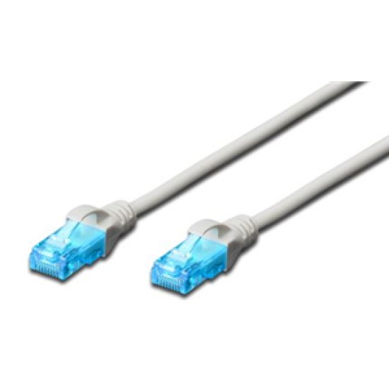 Digitus UTP CAT5e Patch Lead - 1M Grey