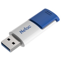 Netac U182 USB3 Flash Drive 32GB UFD Retractable Blue/White