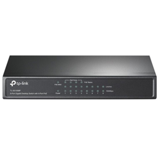 TP-Link SG1008P 8 Port Gigabit Switch with 4x PoE Ports