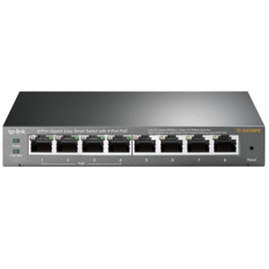 TP-Link SG108PE 8 Port Gigabit Switch Easy Smart 4x PoE Ports