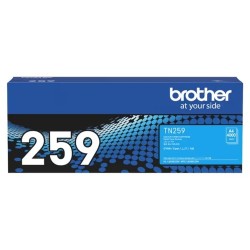 Brother TN259C Cyan Super High Yield Toner.