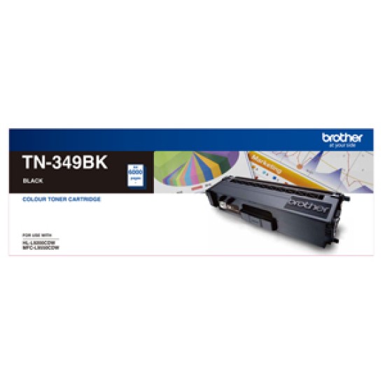 Brother TN349BK Black Super High Yield Toner Cartridge