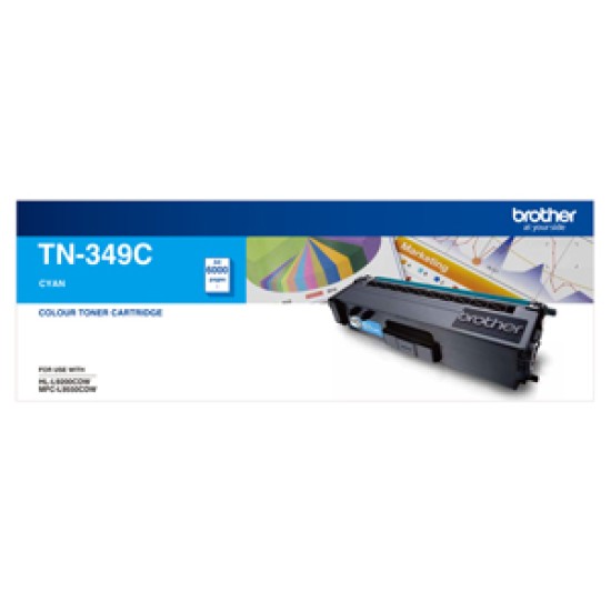 Brother TN349C Cyan Super High Yield Toner Cartridge