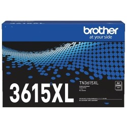 Brother TN3615XL black "max capacity" toner cartridge. 