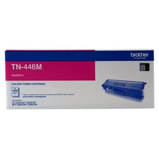 Brother TN446M Extra High Yield Magenta Toner Cartridge