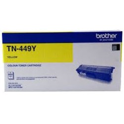 Brother TN449Y Ultra High Capacity Yellow Toner Cartridge