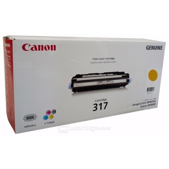 Canon CART317Y Yellow Toner Cartridge