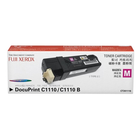 Fuji Xerox CT201116 Magenta Toner Cartridge