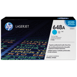 HP 648A Cyan Toner Cartridge (CE261A)