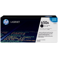 HP 650A Black Toner Cartridge (CE270A)