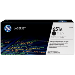 HP 651A Black Toner Cartridge (CE340A)