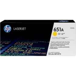 HP 651A Yellow Toner Cartridge (CE342A)