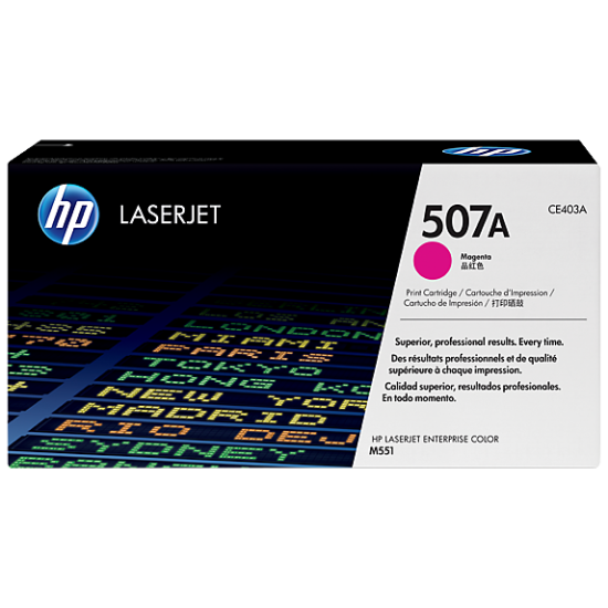 HP 507A Magenta Toner Cartridge (CE403A)