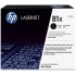 HP 81X Black High Yield Toner Cartridge (CF281X)