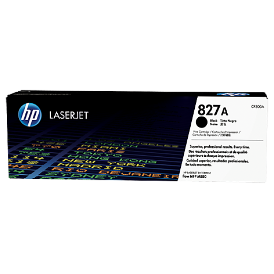 HP 827A Black Toner Cartridge (CF300A)