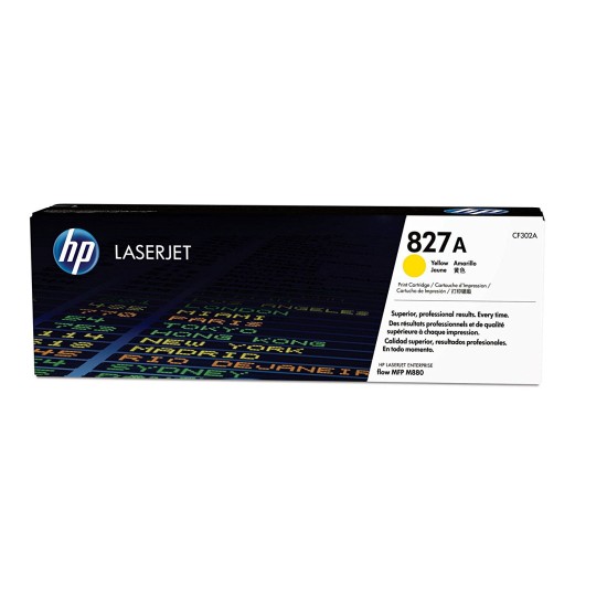 HP 827A Yellow Toner Cartridge (CF302A)