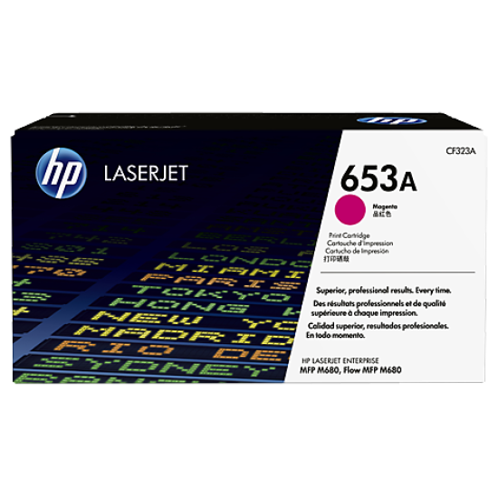 HP 653A Magenta Toner Cartridge (CF323A)