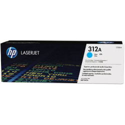 HP 312A Cyan Toner Cartridge (CF381A)