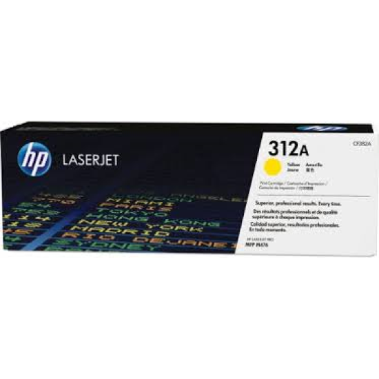 HP 312A Yellow Toner Cartridge (CF382A)