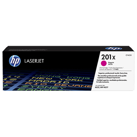 HP 201X Magenta High Yield Toner Cartridge (CF403X)