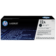 HP 12A Black Toner Cartridge (Q2612A)