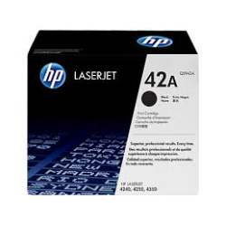 HP 42A Black Toner Cartridge (Q5942A)