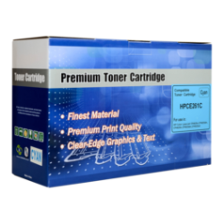 Remanufactured Icon HP 648A Cyan Toner Cartridge (CE261A)